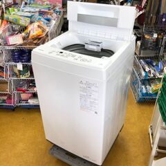 ２０２１年製　TOSHIBA 全自動洗濯機 4.5kg ピュアホ...