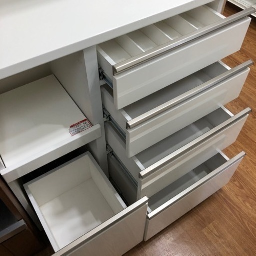 三枚扉 一部がタイルトップのオシャレなレンジボードお売りします！