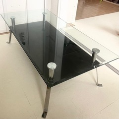 ガラステーブル ローテーブル 家具 オフィス用家具 机 テーブル