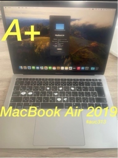 ノートパソコン Apple MacBook Air 2019 #auc313