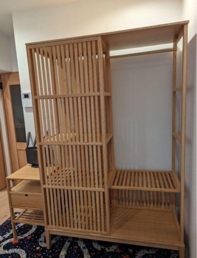 IKEA ノールドシーサ　ワードローブ　ハンガーラック