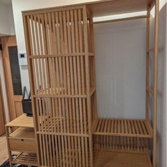IKEA ノールドシーサ ワードローブ ハンガーラック