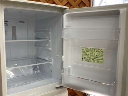 愛品館江戸川店】保証充実 SHARP 2020年製 137L 2ドア冷凍冷蔵庫 SJ-D14F-W