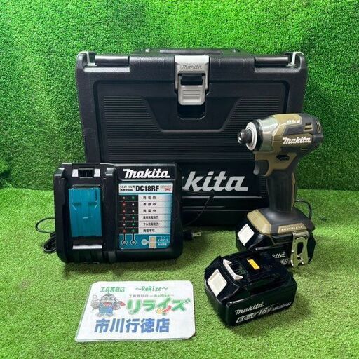 マキタ TD173DRGXO 充電式インパクトドライバー【市川行徳店】【店頭取引限定】【中古】管理番号：ITAG56GUXLX0