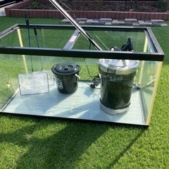 水槽900×450×450、濾過、LEDライト