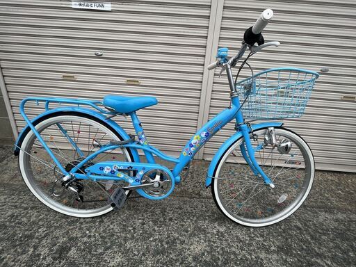 新品★未使用　子供自転車　6段変速　24インチ　ブルー