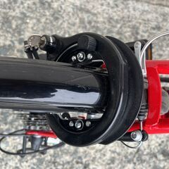 新品☆未使用】 電動アシスト自転車 シマノ外装6段 20インチ レッド
