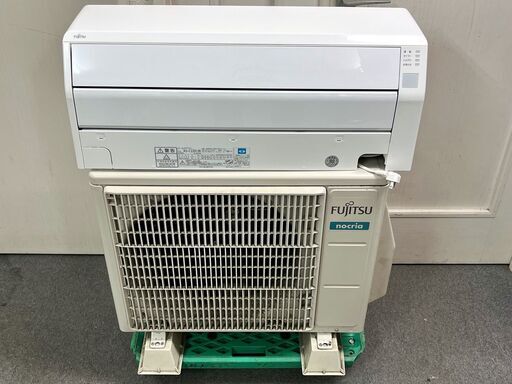 M2【13A・税込み】美品 富士通 エアコン(おもに6畳用) ノクリア AS-C22H 2018年製【PayPay使えます】