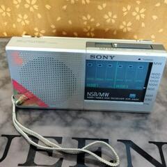 SONY　たんぱ受信専用ラジオ　ICR-4420