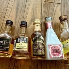 ウイスキー 小瓶 5種類