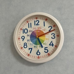 （美品）知育時計　壁掛け時計