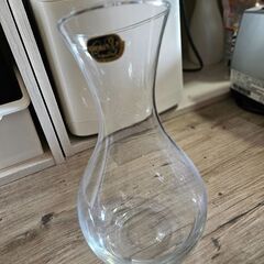 ボヘミアグラス　フラワーベース（花瓶）