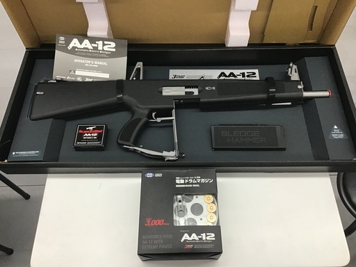 東京マルイ AA-12 フルオート 電動 + ドラムマガジンセット