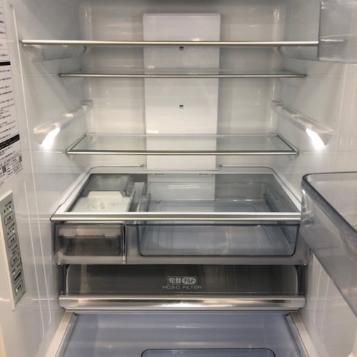 AQUA 2021年製 4ドア冷蔵庫 430L AQR-V43K - 物干し竿、ロープ 