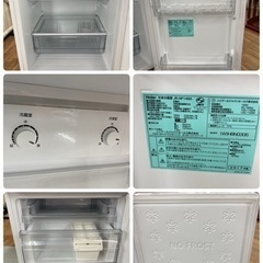 S103 ⭐ Haier 2ドア冷蔵庫（148L 右開き）17年製 JR-NF148A  ⭐ 動作確認済 ⭐ クリーニング済
