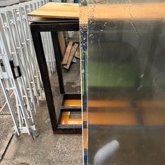大型アクリル水槽1200×500×h1100オーバーフロー アングル台 板厚20 