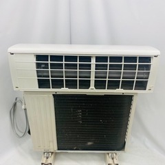 Panasonic ルームエアコン 室内機 CS-F221D-W 室外機 CU-F221D 2021年製　家電 季節、空調家電 エアコン