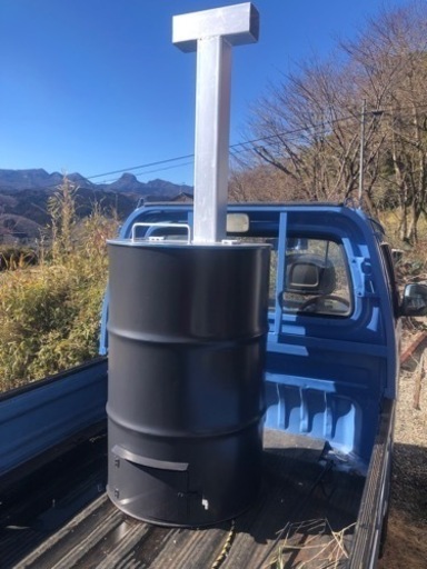 ⭐️ドラム缶焼却炉　　　　　ハンドメイド\n