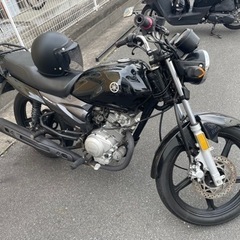 【ネット決済】バイク YAMAHA　YB125　黒