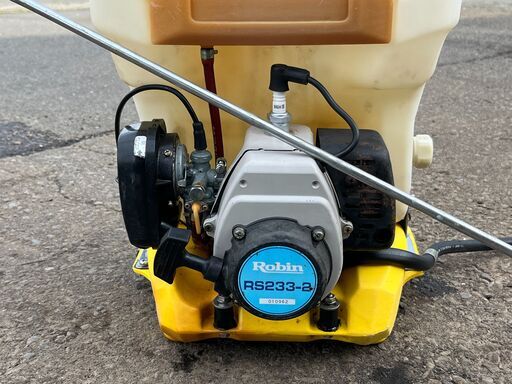 使われてた動作品を再整備済 すぐ使え 重量が軽く、噴霧水量多く除草