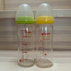 哺乳瓶　ガラス子供用品 ベビー用品 授乳、お食事用品