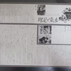 ≫228 映画チラシ 裸足で散歩 ロバート・レッドフォード/ジェーン