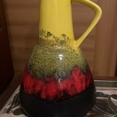 ドイツ製陶器　花瓶　水差し