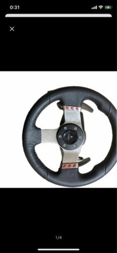 Logitec G27 ステアリングホイール ハンコン 売ります