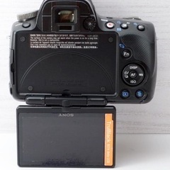 ★SONY α55★スマホ転送●超望遠●高速AF●Wズームレンズ  1ヶ月動作補償あり！ 安心のゆうパック代引き発送！ 送料、代引き手数料無料！