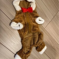 犬　犬服　Mサイズ　トナカイ　クリスマス　サンタ