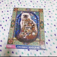 ーパズル★ 大人パズル Springbok パズル 500ピース 猫