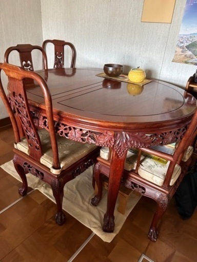 中国家具　ダイニングセット