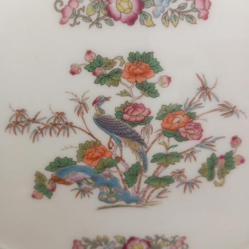 未使用 大倉陶園 ヒラメ プレート 4枚セット 皿 オークラ アート チャイナ