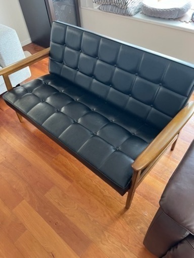 家具 ソファ 2シーター\nソファーカリモク60