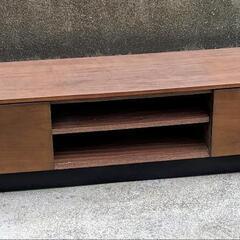 木製テレビボード（ニトリ製・ブラウンカラー）