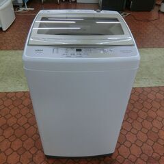 ID 184909　洗濯機7K　アクア　２０１９年　AQW-GS...