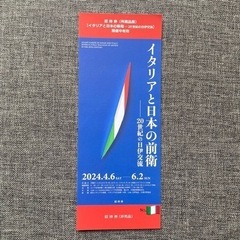 【1枚限定！お得なチケット】ふくやま美術館「イタリアと日本の前衛」