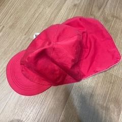 小学生　赤白帽子　フリーサイズ