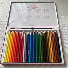 色鉛筆　水彩色鉛筆　36色　水彩筆付き