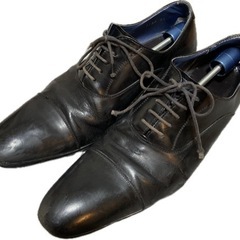 [リーガル] ビジネスシューズ 革靴　ストレートチップ　黒　ブラック