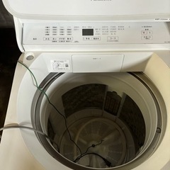 2022年パナソニック　8kg 洗濯機
