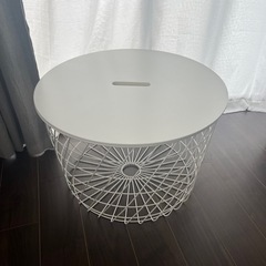 IKEA テーブル　収納付き