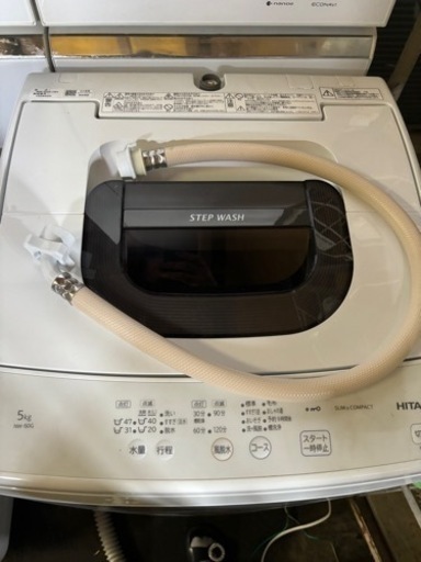 2021年HITACHI 洗濯機　5kg