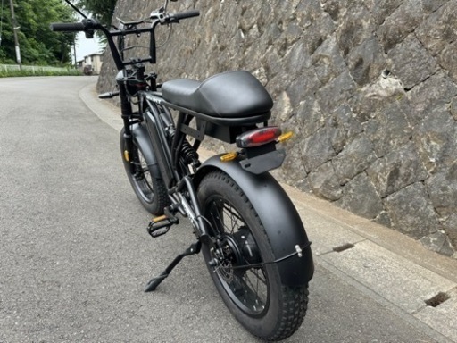 原動機付自転車HOUPET ファットバイク極太タイヤ【室内保管】説明書付 