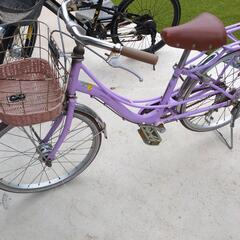 自転車 　女の子用　引き取り先決まりました。