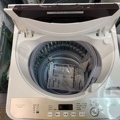 🌟安心の分解洗浄済🌟SHARP 6.0Kg全自動洗濯機 ES-GE6D-T 2020年製 保証有り【愛千142】