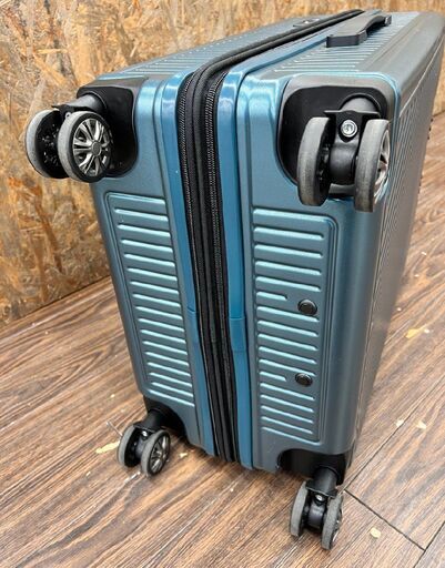 美品 A.L.I/アジア・ラゲージ スーツケース キャリーケース 62L ALK-6020-24 ターコイズブルー 4～7泊 TSAロック ハードタイプ トランク 美品 A.L.I/アジア・ラゲージ スーツケース キャリーケース 62L ALK
