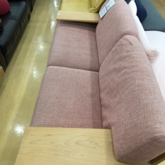 【軽トラック1時間無料貸出】２人掛けソファー　karimoku wu47