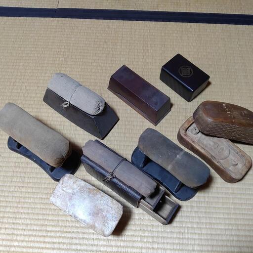 骨董品　アンティーク枕コレクション　合計9個