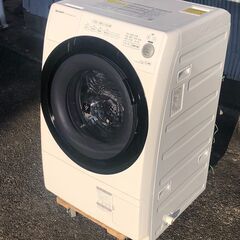 シャープ　ES-S7E　ドラム式洗濯乾燥機　7kg・3.5kg　...